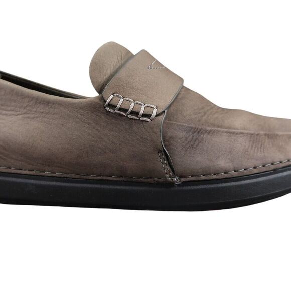 FitFlop Shoes Men 13 Loafer Slip On Comfort Classic Toning Leather Walking Brown main image 6